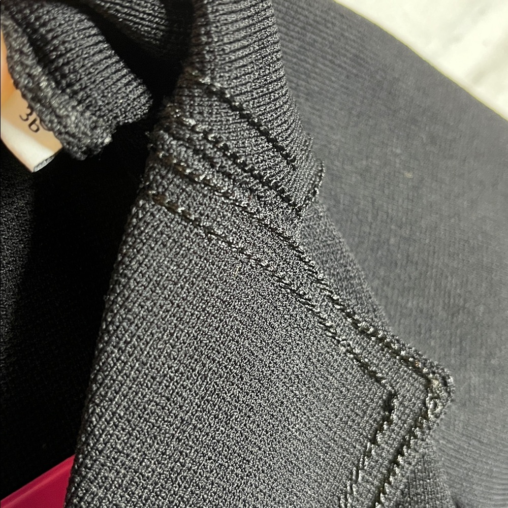 Sandro Syana knit black dress - Picture 7 of 8